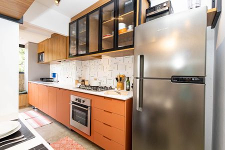 Apartamento à venda com 58m², 1 quarto e 1 vagaCozinha