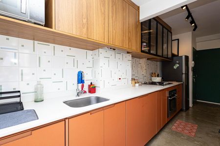 Apartamento à venda com 58m², 1 quarto e 1 vagaCozinha