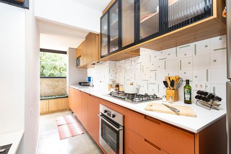 Apartamento à venda com 58m², 1 quarto e 1 vagaCozinha