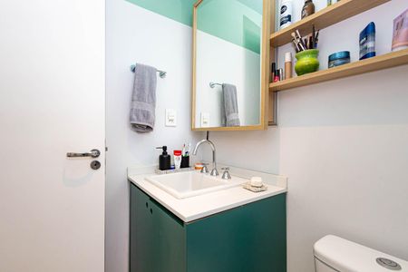 Apartamento à venda com 58m², 1 quarto e 1 vagaBanheiro da Suíte