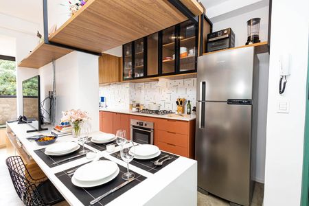 Apartamento à venda com 58m², 1 quarto e 1 vagaCozinha