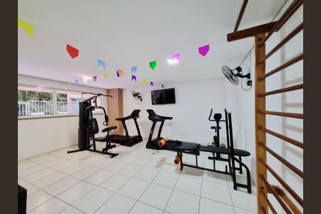 Apartamento à venda com 39m², 1 quarto e 1 vaga Apartamento à venda com 39m², 1 quarto e 1 vagaÁrea comum - Academia