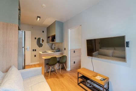 Sala de apartamento à venda com 1 quarto, 30m² em Consolação, São Paulo