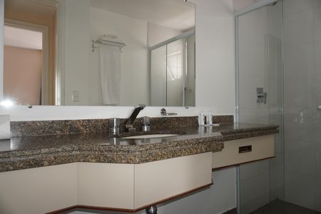 Studio à venda com 47m², 1 quarto e 1 vagaBanheiro
