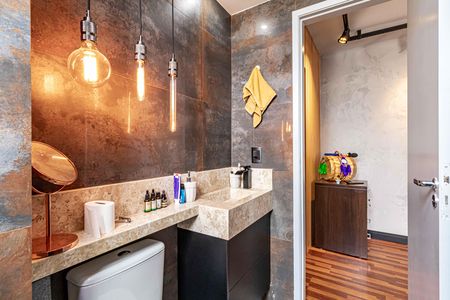 Apartamento para alugar com 63m², 1 quarto e 1 vaga Apartamento para alugar com 63m², 1 quarto e 1 vagaBanheiro Social