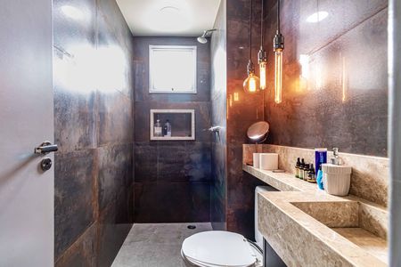 Apartamento para alugar com 63m², 1 quarto e 1 vaga Apartamento para alugar com 63m², 1 quarto e 1 vagaBanheiro Social