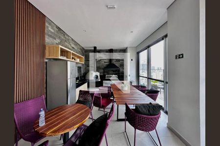 Studio para alugar com 25m², 1 quarto e sem vaga Studio para alugar com 25m², 1 quarto e sem vagaÁrea comum - Churrasqueira
