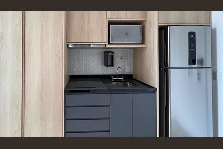 Studio para alugar com 25m², 1 quarto e sem vaga Studio para alugar com 25m², 1 quarto e sem vagaCozinha