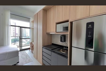 Studio para alugar com 25m², 1 quarto e sem vaga Studio para alugar com 25m², 1 quarto e sem vagaCozinha