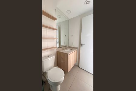 Studio para alugar com 25m², 1 quarto e sem vaga Studio para alugar com 25m², 1 quarto e sem vagaBanheiro