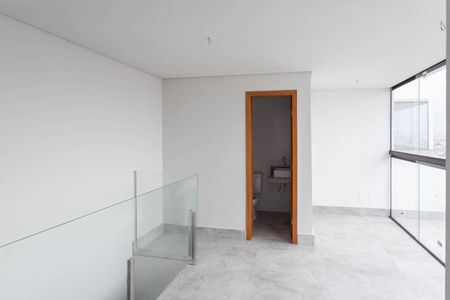 Cobertura - Sala 2 de apartamento à venda com 3 quartos, 147m² em Caiçaras, Belo Horizonte