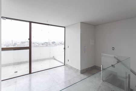 Cobertura - Sala 2 de apartamento à venda com 3 quartos, 147m² em Caiçaras, Belo Horizonte