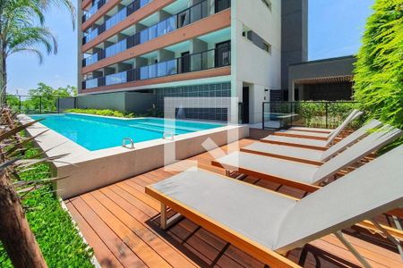 Studio à venda com 25m², 1 quarto e sem vagaÁrea comum - Piscina