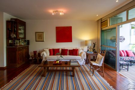 Sala de apartamento à venda com 4 quartos, 166m² em São Conrado, Rio de Janeiro