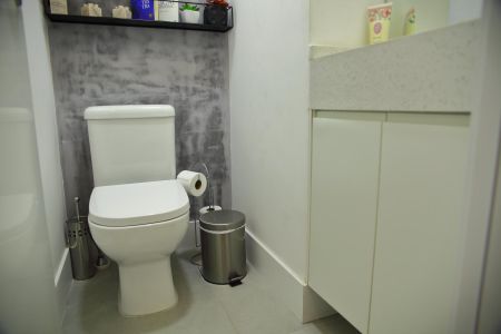 Apartamento à venda com 96m², 3 quartos e 2 vagasLavabo da Sala