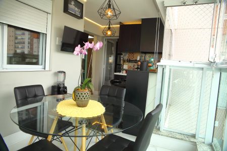 Apartamento à venda com 96m², 3 quartos e 2 vagasVaranda ( Gourmet) da Sala