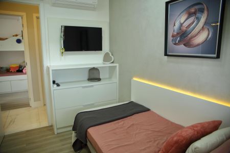 Apartamento à venda com 96m², 3 quartos e 2 vagasQuarto 2