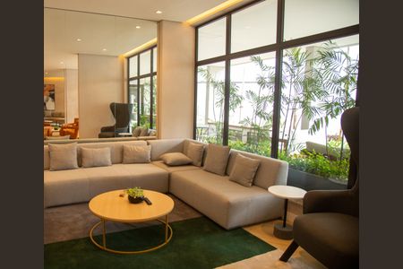 Apartamento à venda com 28m², 1 quarto e sem vagaÁrea comum - Salão de festas