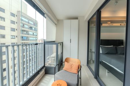 Studio à venda com 41m², 1 quarto e 1 vagaSacada