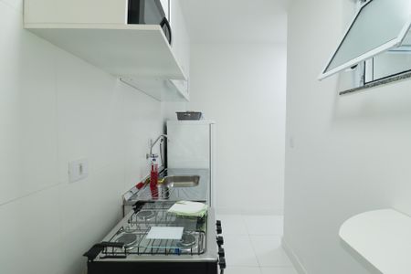 Apartamento para alugar com 24m², 1 quarto e sem vaga Apartamento para alugar com 24m², 1 quarto e sem vagaCozinha e Área de Serviço