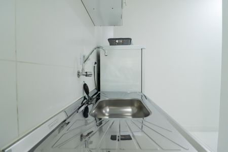 Apartamento para alugar com 24m², 1 quarto e sem vaga Apartamento para alugar com 24m², 1 quarto e sem vagaCozinha e Área de Serviço