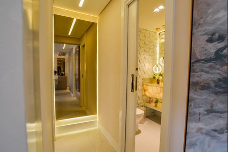 Apartamento à venda com 114m², 2 quartos e 2 vagasCorredor