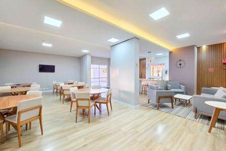 Apartamento para alugar com 65m², 2 quartos e 1 vagaÁrea comum - Salão de festas