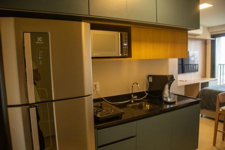 Studio à venda com 24m², 1 quarto e sem vagaCozinha