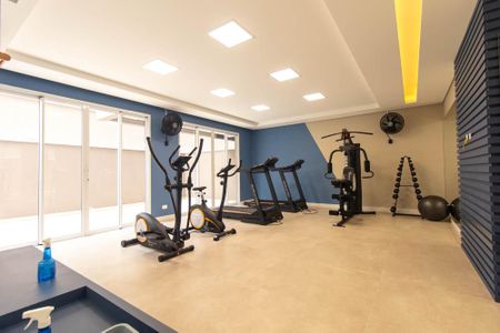 Apartamento para alugar com 64m², 2 quartos e 2 vagas Apartamento para alugar com 64m², 2 quartos e 2 vagasÁrea comum - Academia