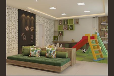Apartamento para alugar com 64m², 2 quartos e 2 vagas Apartamento para alugar com 64m², 2 quartos e 2 vagasÁrea comum - Brinquedoteca