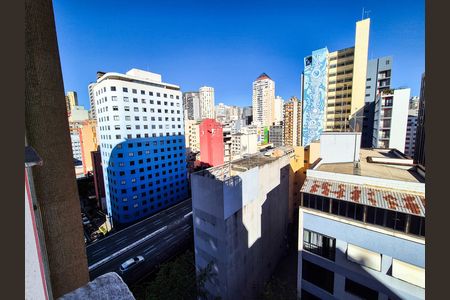 Vista da Sala de apartamento para alugar com 1 quarto, 26m² em Higienópolis, São Paulo