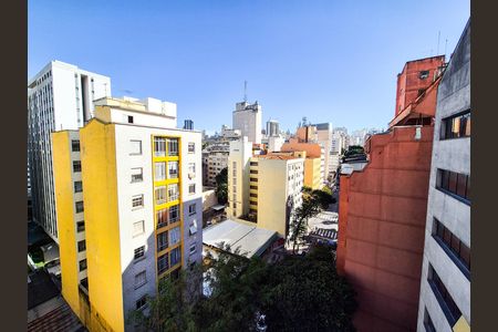 Vista do Quarto  de apartamento para alugar com 1 quarto, 26m² em Higienópolis, São Paulo