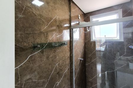 Casa de condomínio para alugar com 118m², 3 quartos e 2 vagasBanheiro da Suíte