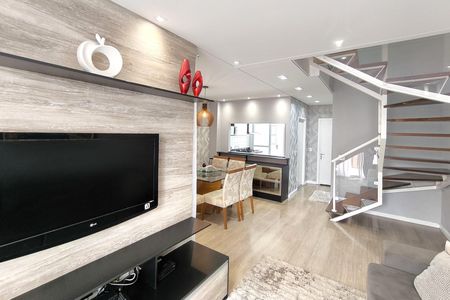 Casa de condomínio para alugar com 118m², 3 quartos e 2 vagasSala