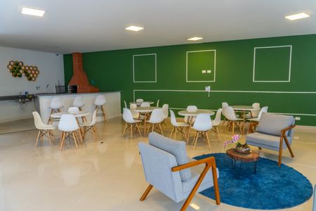 Apartamento para alugar com 55m², 2 quartos e 1 vagaÁrea comum - Salão de festas