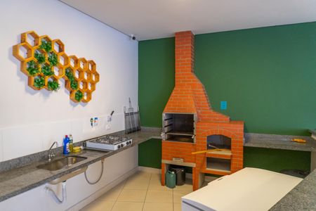 Apartamento para alugar com 55m², 2 quartos e 1 vagaÁrea comum - Salão de festas