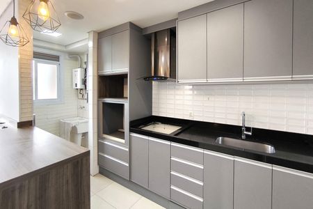 Apartamento para alugar com 77m², 2 quartos e 2 vagasCozinha e Área de Serviço
