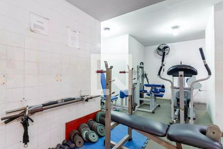 Apartamento para alugar com 37m², 1 quarto e 1 vaga Apartamento para alugar com 37m², 1 quarto e 1 vagaÁrea comum - Academia