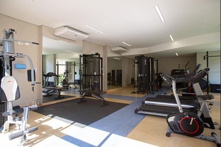 Apartamento à venda com 45m², 1 quarto e 1 vaga Apartamento à venda com 45m², 1 quarto e 1 vagaÁrea comum - Academia
