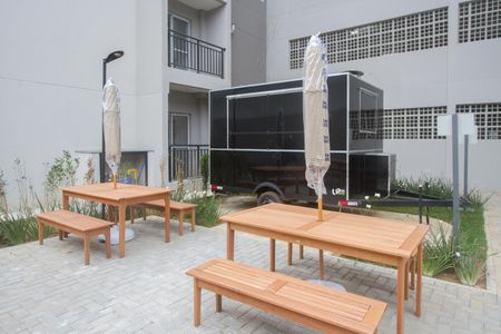 Apartamento para alugar com 37m², 2 quartos e sem vagaTruck food