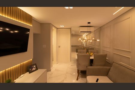 Casa de condomínio à venda com 82m², 2 quartos e 1 vagaSala