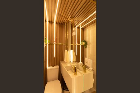 Casa de condomínio à venda com 82m², 2 quartos e 1 vagaLavabo