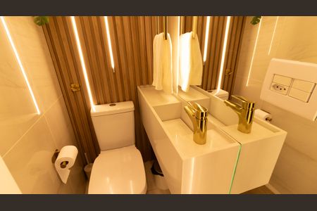 Casa de condomínio à venda com 82m², 2 quartos e 1 vagaLavabo