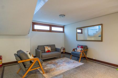 Apartamento para alugar com 37m², 1 quarto e sem vagaHall social