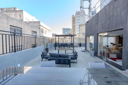 Apartamento para alugar com 44m², 1 quarto e sem vaga Apartamento para alugar com 44m², 1 quarto e sem vagaÁrea comum - Churrasqueira