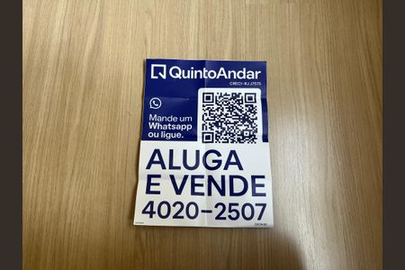 Apartamento para alugar com 47m², 2 quartos e 1 vagaPlaca QR code OXCW-89