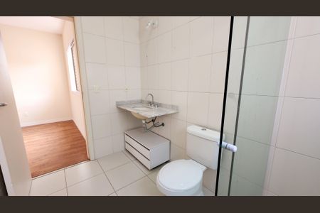 Casa de condomínio para alugar com 146m², 3 quartos e 3 vagasBanheiro da Suíte