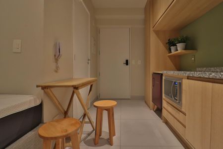 Studio para alugar com 21m², 1 quarto e sem vaga Studio para alugar com 21m², 1 quarto e sem vagaCozinha