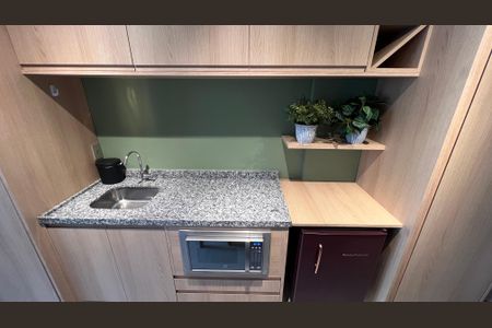 Studio para alugar com 21m², 1 quarto e sem vagaCozinha