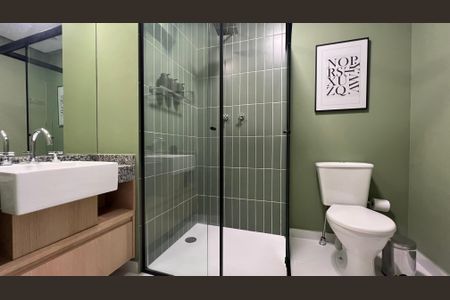 Studio para alugar com 21m², 1 quarto e sem vagaBanheiro